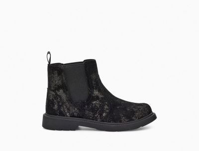 UGG Bolden Metallic Boots for Toddlers - Metal Black India